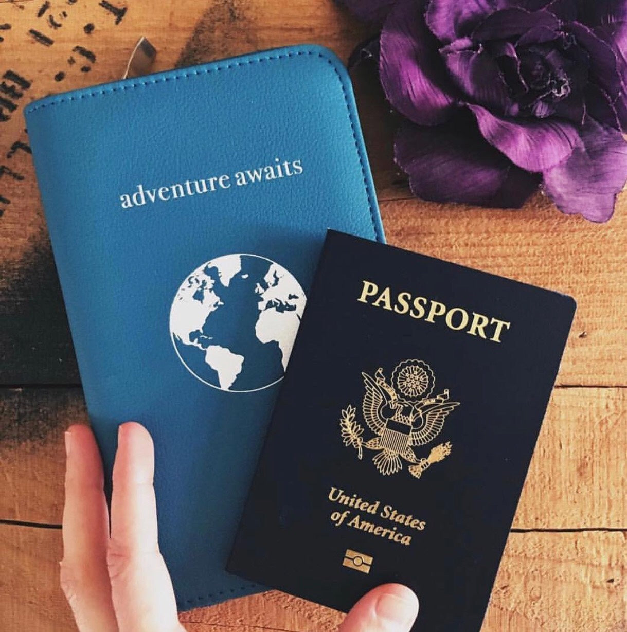 Phone Charging Passport Holder – Fast Charging Power Bank, RFID Blocking Travel Wallet, 13 Variations