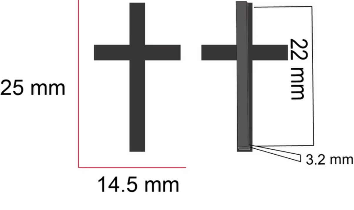 Cross Charm for Watch Band
