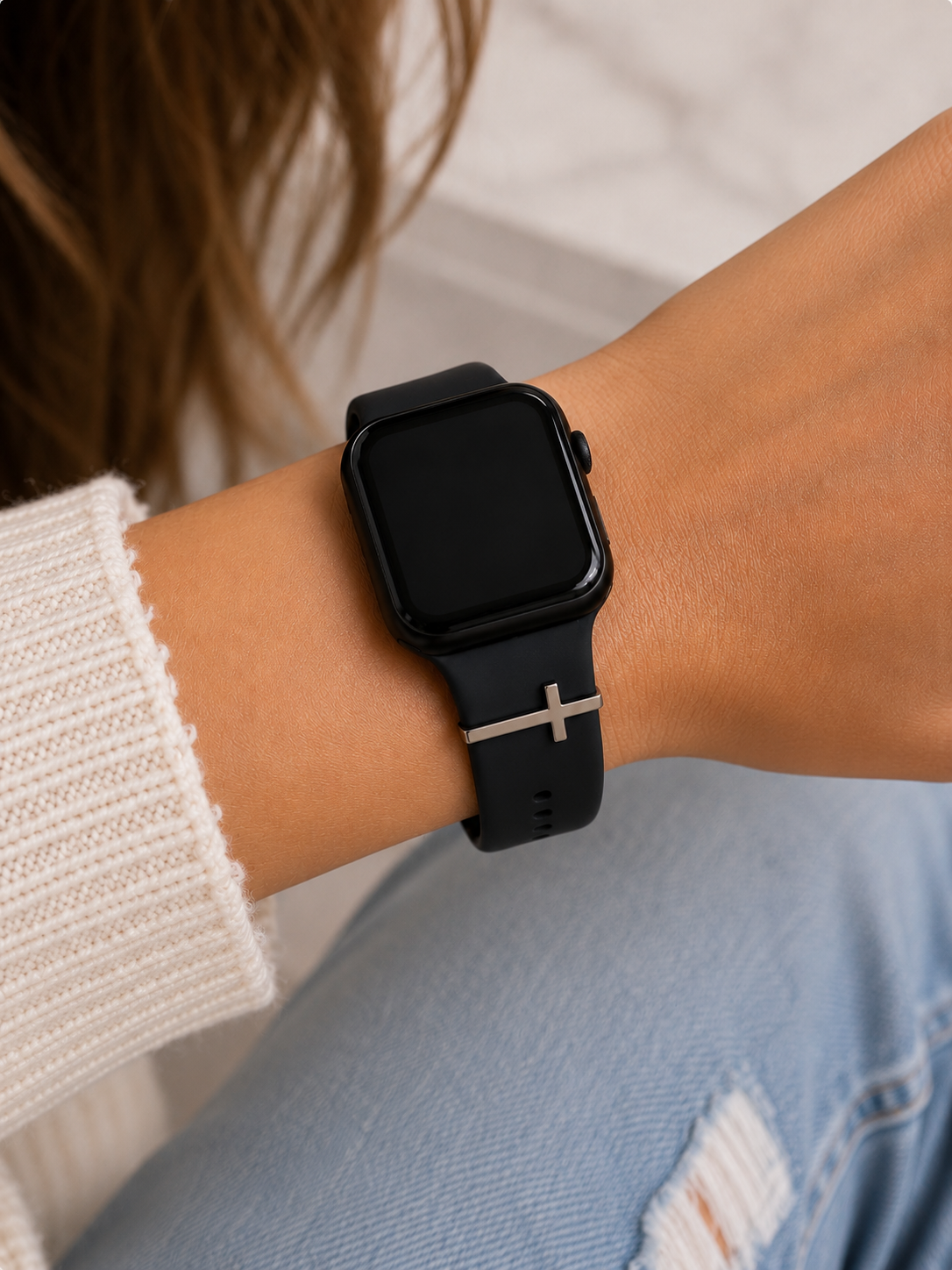 Cross Charm for Watch Bands — Faith Reminder on Your Wrist (Pre-Order)