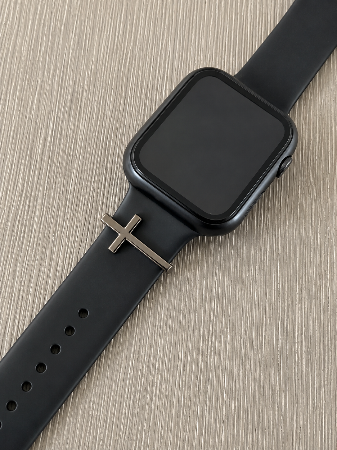 Metal Cross Charm for Watch Bands — Faith Reminder on Your Wrist