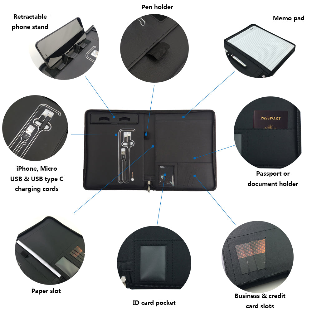 Phone Charging Business & Travel Portfolio "Power Portfolio"