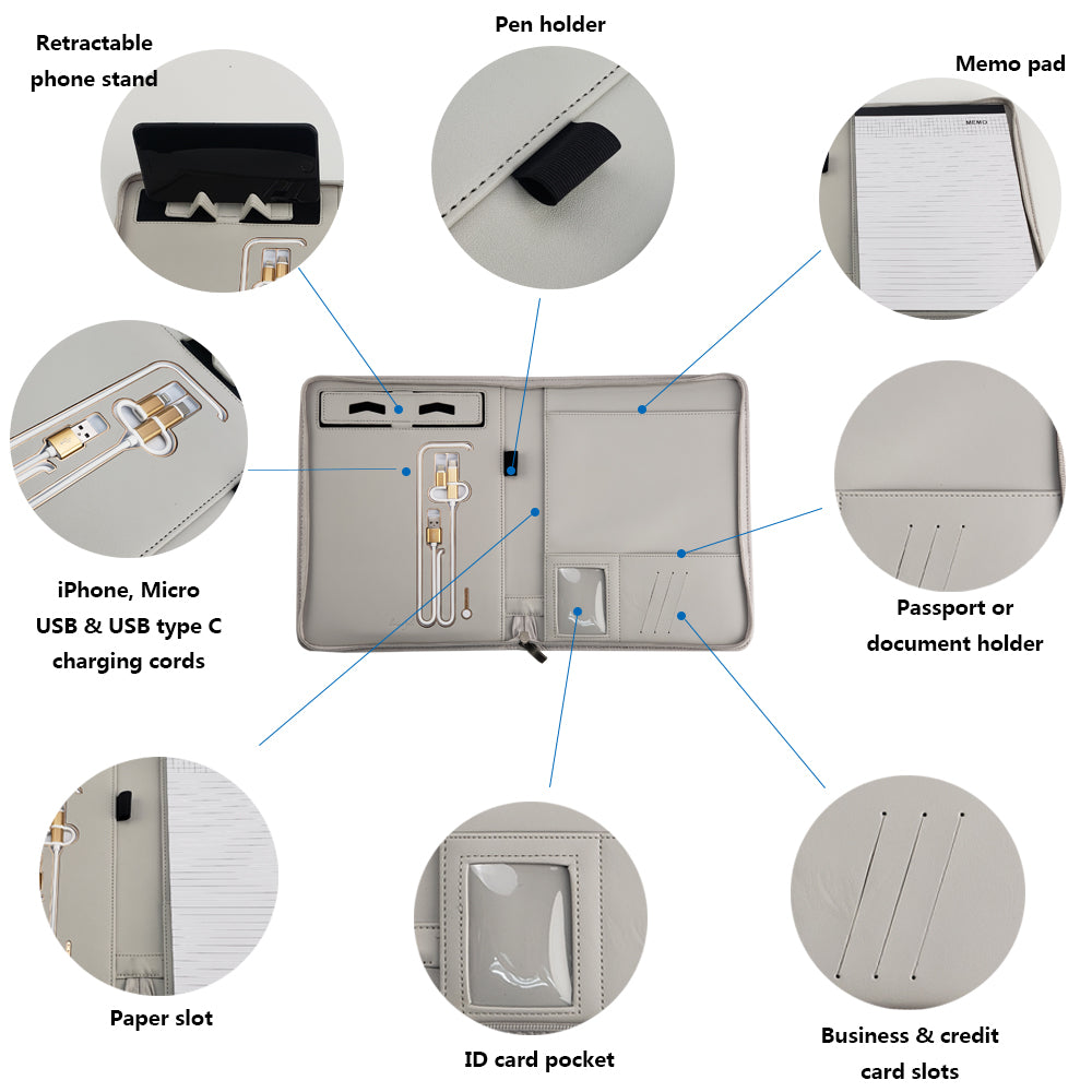 Phone Charging Business & Travel Portfolio "Power Portfolio"