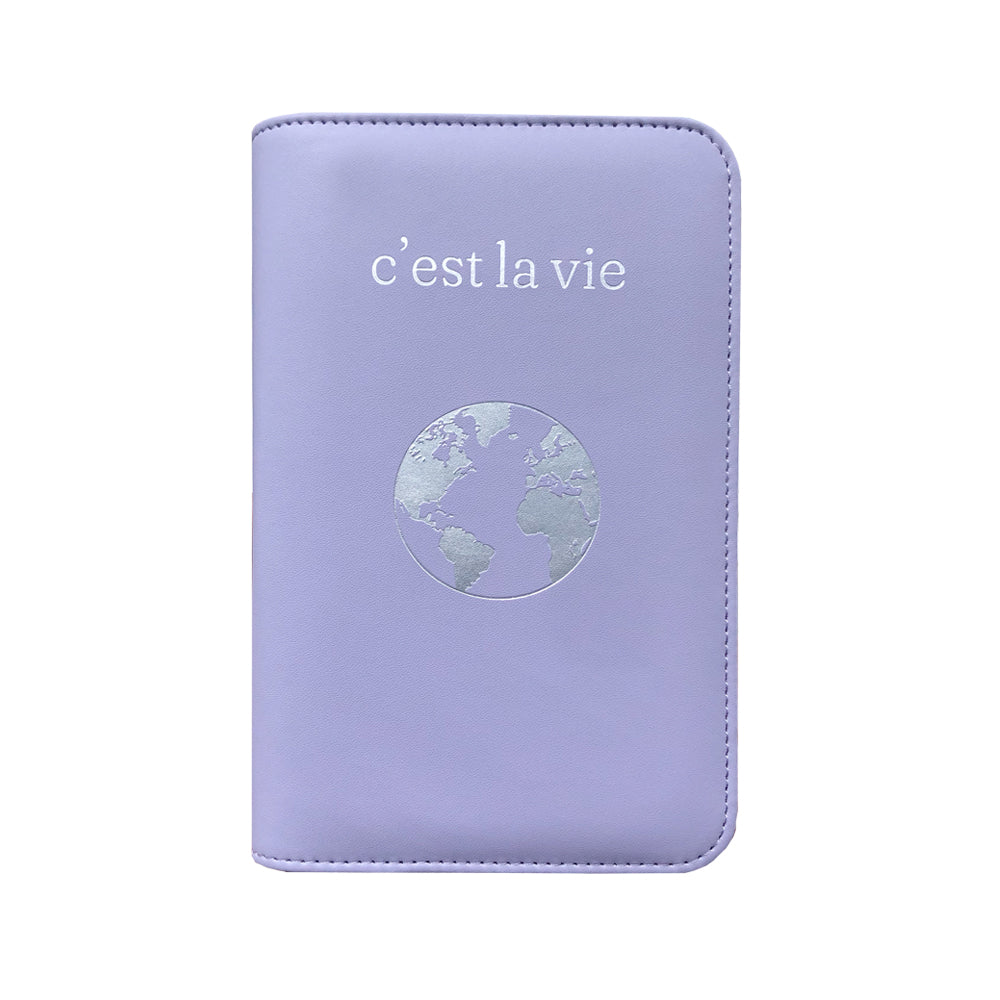 Phone Charging Passport Holder - RFID Blocking Travel Wallet w/ Ultra Thin Removable Power Bank